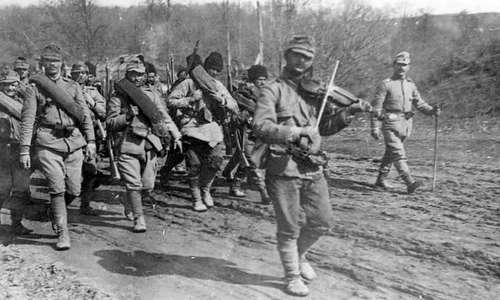 Rămășițele unor soldați din Primul Război Mondial, descoperite la Predeal jpeg