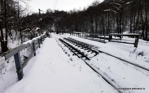 cetatea dacica banita iarna foto daniel guta adevarul
