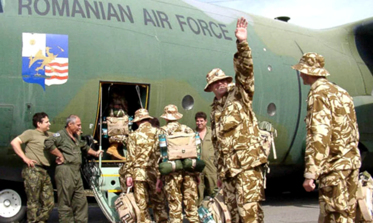 Militari români în Irak.
