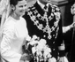 Regina Silvia și Regele Carl Gustaf al Suediei la nunta lor din 1976. FOTO: Casa Regală suedeză