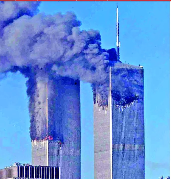 11 septembrie 2001. Atacul de la World Trade Center din New York Foto: EPA-EFE/ABC