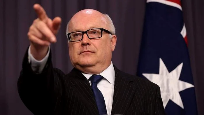 Ministrul australian al Justiţiei, George Brandis FOTO Andrew Meares via smh.com.au