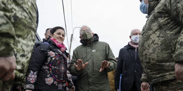 Josep Borrell - Donbas - 5 ian 2022 / FOTO EPA-EFE