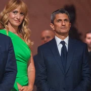 Răzvan Lucescu si Camelia Potec la Gala oficială Nadia Comăneci FOTO Sportpictures