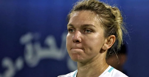 Simona Halep a fost alungată de pe terenurile de tenis. Foto Gettyimages