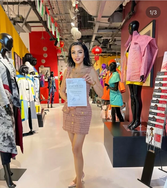 Brigitte, soția lui Florin Pastramă, caută croitorese în România pentru prima ei colecție haute-couture foto: Instagram 