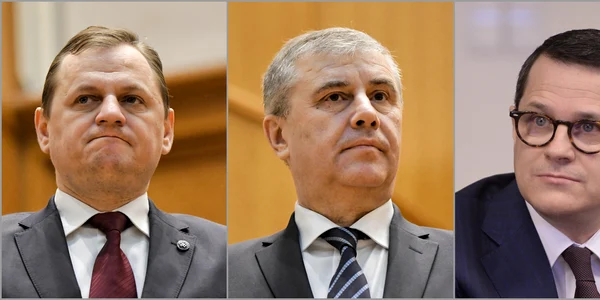 Gabriel Vlase Lucian Pahonțu și Eduard Hellvig FOTO Mediafax jpg