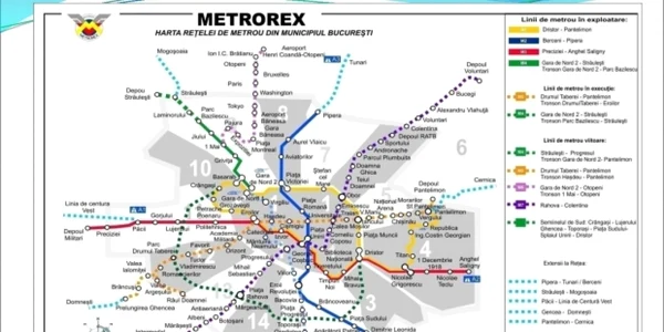 harta metrou