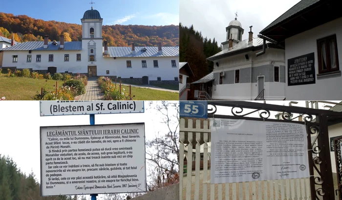 Colaj cu Mănăstirea Frăsinei biserica pentru femei și blestemele lui Calinic și Irineu
