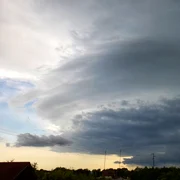nori de furtuna Targu Jiu   Foto Sever Weather Alert Gorj jpg