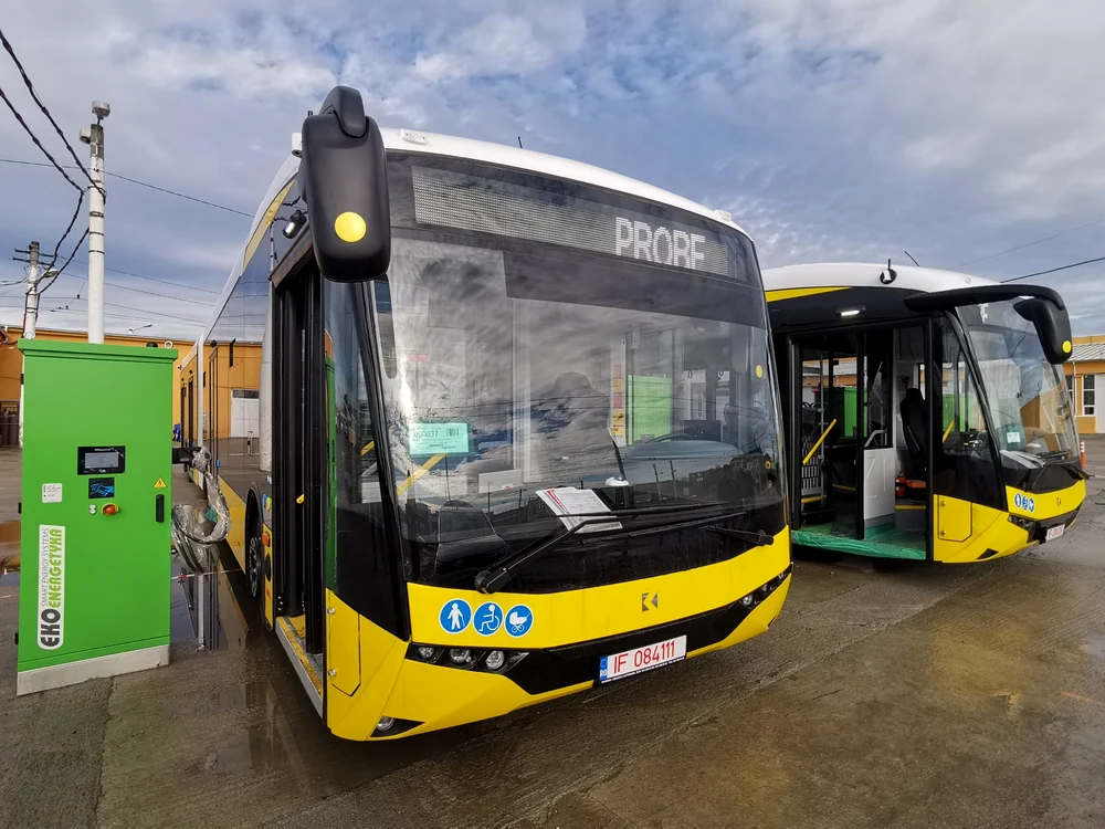 Primele autobuze electrice de la Timișoara vor fi scoase pe traseu FOTO Arhivă
