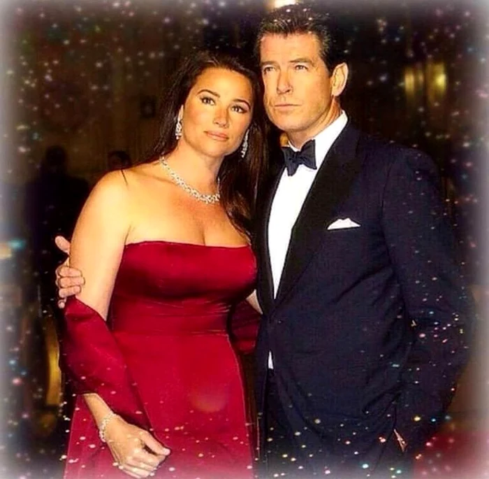 Pierce Brosnan şi soţia