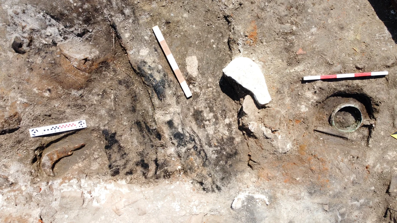 Noi descoperiri arheologice la Alba Iulia FOTO Anca Timofan