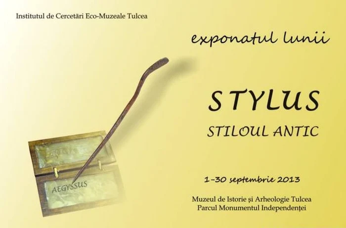 Exponatul lunii septembrie FOTO ICEM