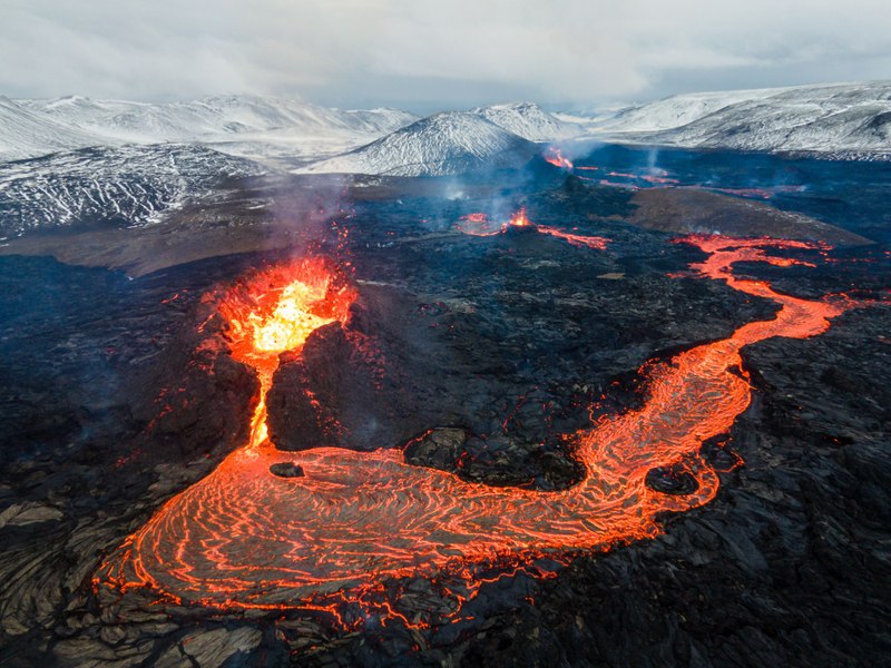 Regiunea vulcanică a Islandei, zguduită de o nouă serie de cutremure. Cea mai recentă erupție s-a produs în iulie 2023