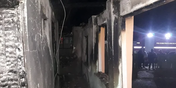incendiu olt