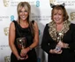 Anna Lynch-Robinson (L) and Eve Stewart bafta 2013 reuters