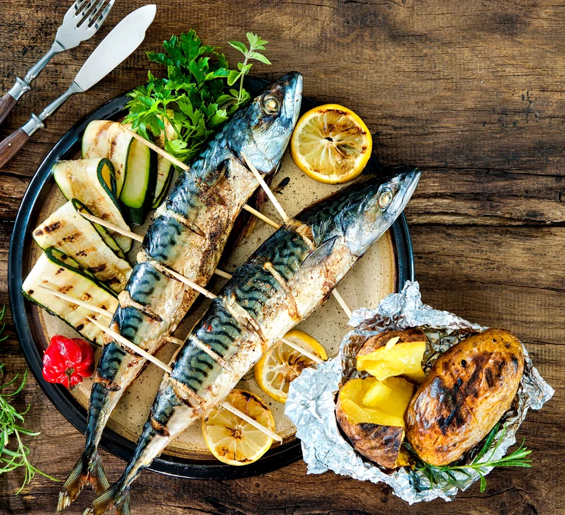 Macroul este unul dintre peștii cu un conținut ridicat de vitamina D