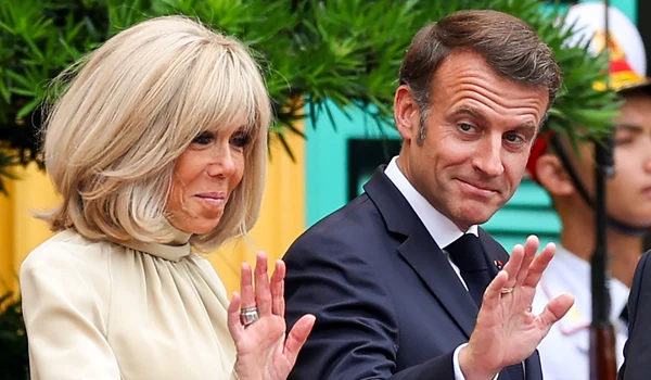 Soții Macron în vizită în Vietnam, Profimedia (1) jpg
