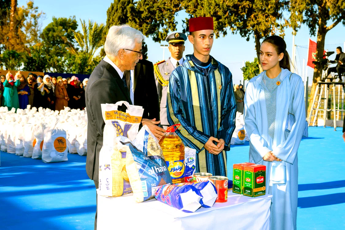Prințul Moulay Al Hassan al Marocului și Prințesa Lalla Khadija profimedia 0971950292 jpg