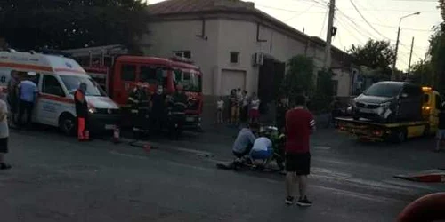 motocicleta accident Galati