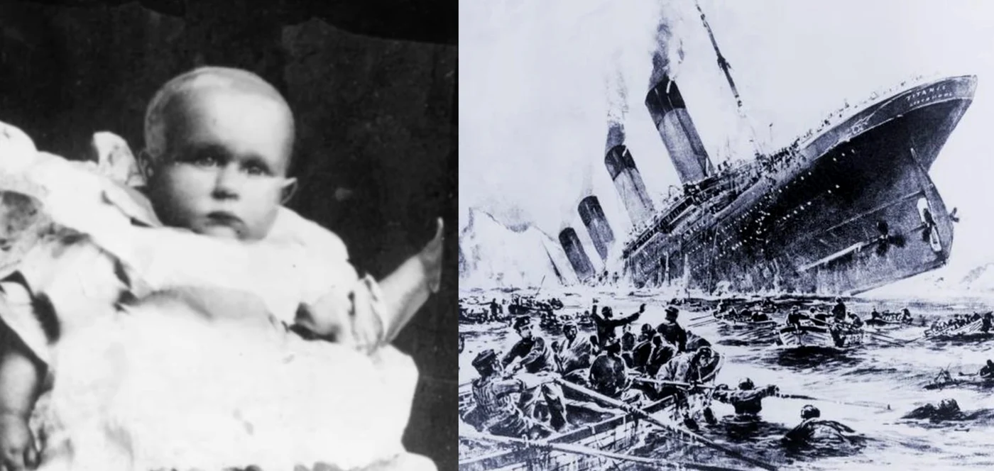 Povestea emoționantă a copilului necunoscut de pe Titanic / Foto: Colaj captură video