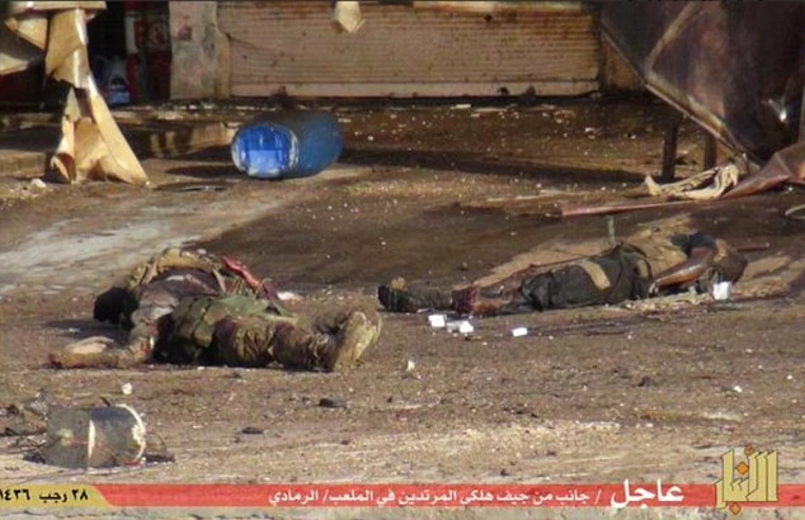Carnagiu in Ramadi FOTO Daily Mail
