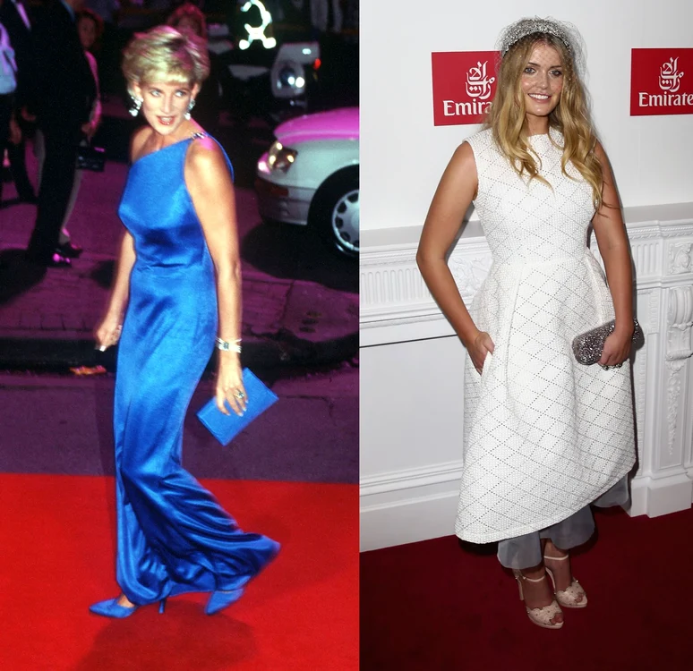 Prințesa Diana și Kitty Spencer au același zâmbet
