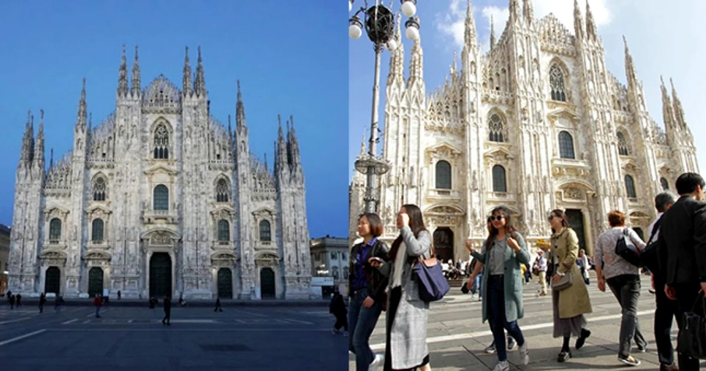 colaj Domul din Milano FOTO Guliver / Getty Images