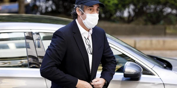 Michael Cohen sosind la domiciliul sau dupa eliberarea din inchisoare FOTO EPA-EFE