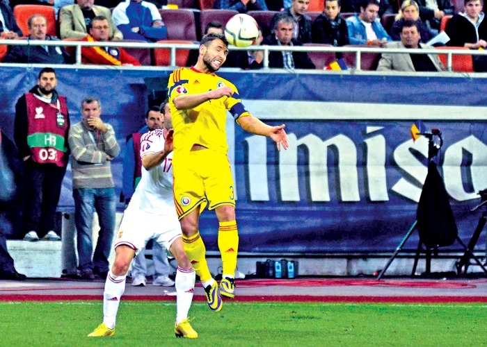 
    Răzvan Raţ este cel  mai nou jucător din grupul  celor cu 100 de selecţii  la naţionala RomânieiFOTO: Răzvan Păsărică   