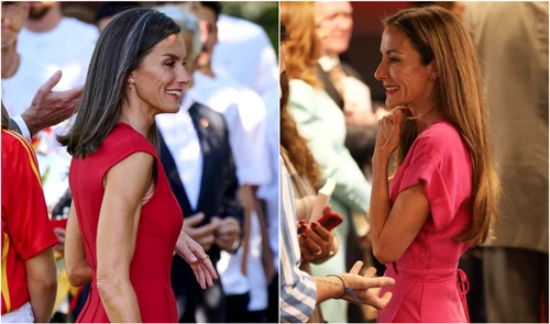Regina Letizia și sora sa, Telma Ortiz. FOTO: Profimedia