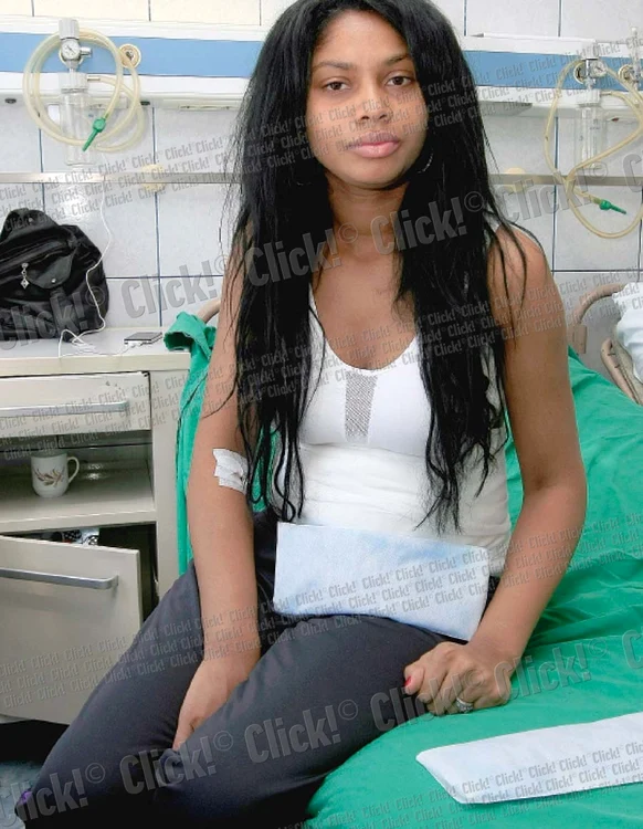 Laurette Atindehou voia să-şi facă revenirea în forţă pe podiumul de la clubul Bellagio (Foto: Dan Bistriţeanu)