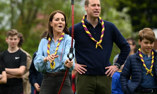 Prințesa Kate, Prințul William, copiii Wales George, Charlotte, Louis, GettyImages (1) jpg