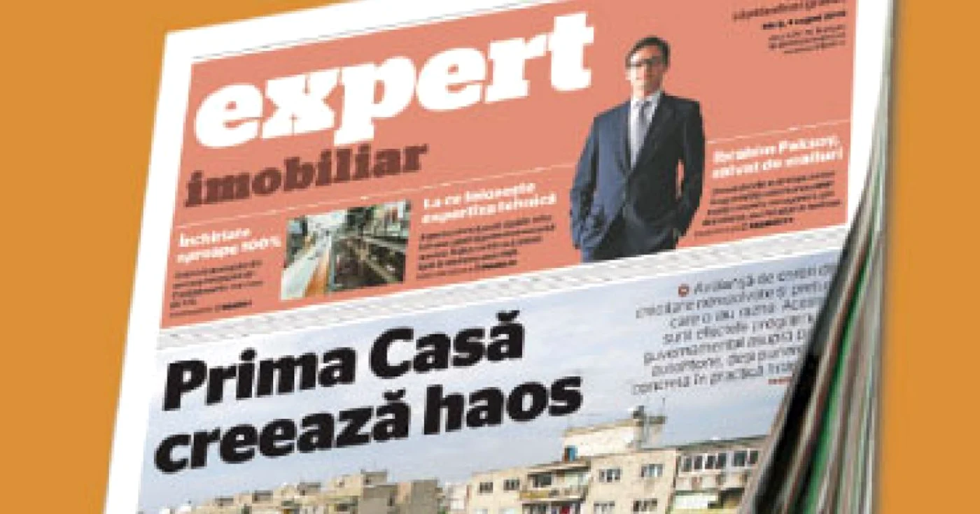 Citiţi mâine în „Expert imobiliar“!
