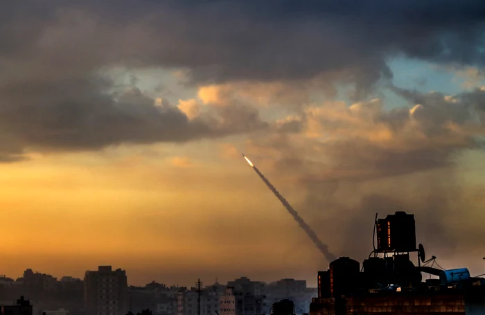 Atac cu rachete în Israel FOTO: Profimedia