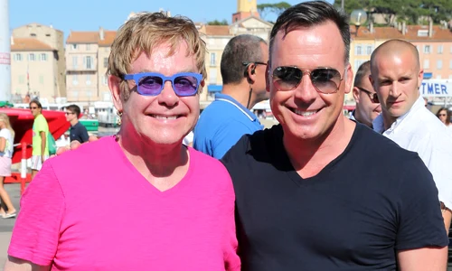 Elton Jonh cu soțul  foto   Profimedia jpg