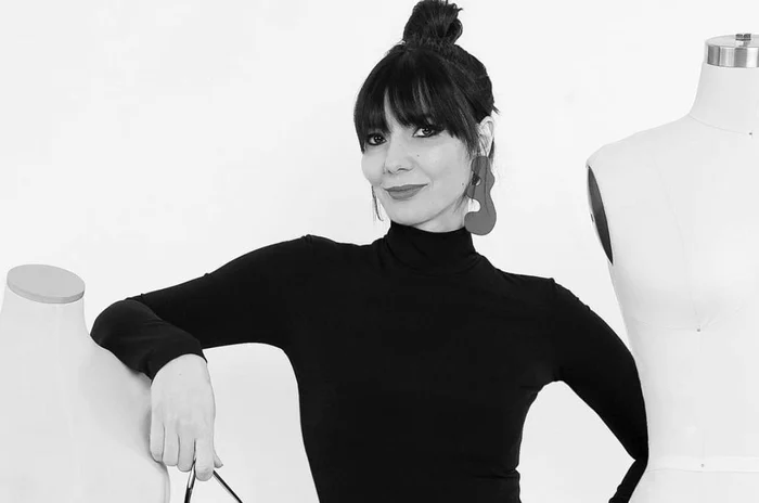 Creatoarea de modă Camelia Skikos Foto Arhiva personală