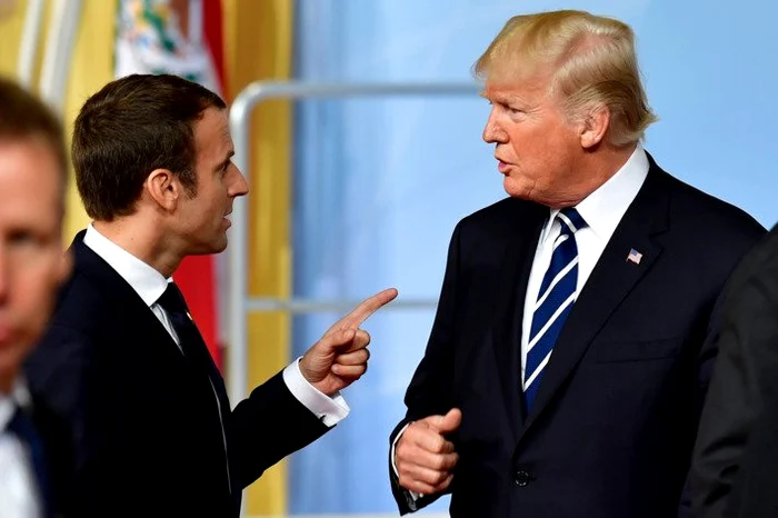 Emmanuel Macron și Donald Trump