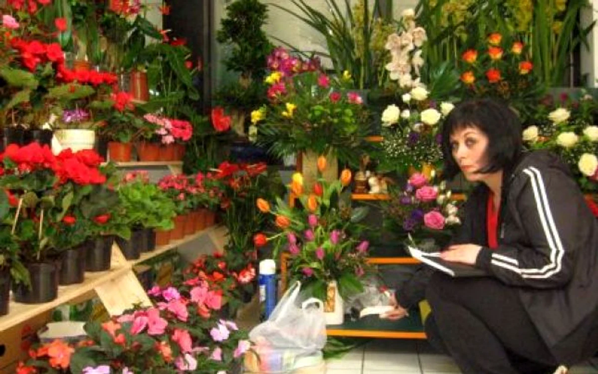 Expoziţia de flori a atras vizitatori dis de dimineaţă