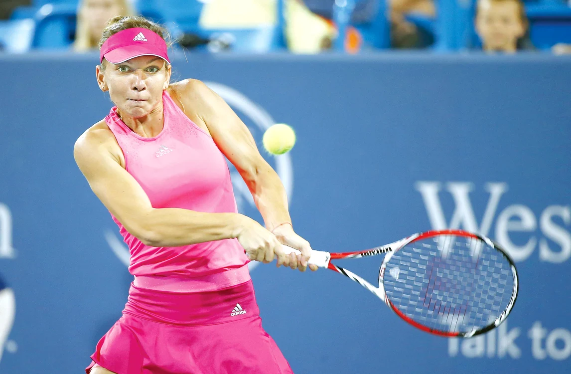 
    Simona Halep a câştigat primul meci în calitate de număr 2 mondialFoto: Guliver/Getty Images  