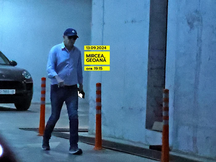 Mircea Geoană purta ochelari de soare și șapcă FOTO societatea.ro