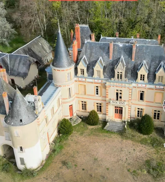 Castelul abandonat a lui Engelhart Cornelius Foto: captură TikTok