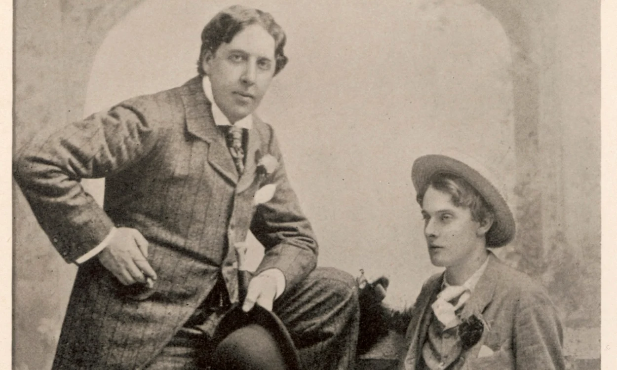 Oscar Wilde şi Alfred Douglas. Foto: arhivă