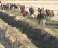 Refugiaţi se adună la graniţa dintre Turcia şi Grecia în Edirne Turcia FOTO EPA-EFE