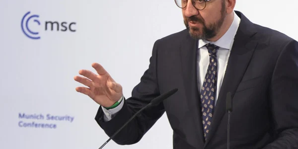 Charles Michel la Conferinta de Securitate de la Munchen FOTO EPA-EFE