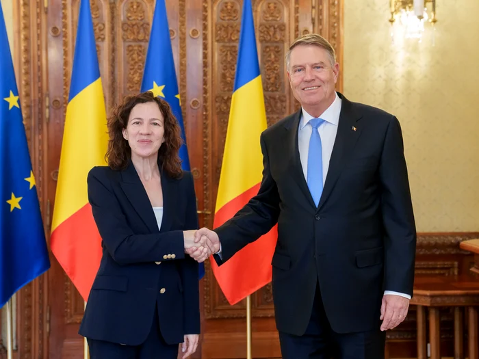 Roxana Mînzatu este în prima sa vizită oficială la București FOTO Administrația Prezidențială 