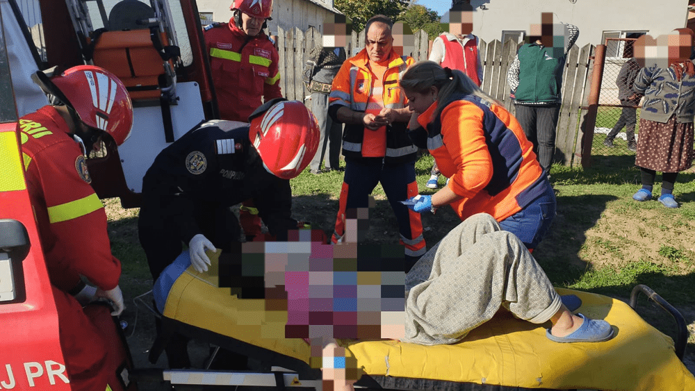 Explozie într-o localitate din Dâmbovița. Trei persoane au fost rănite