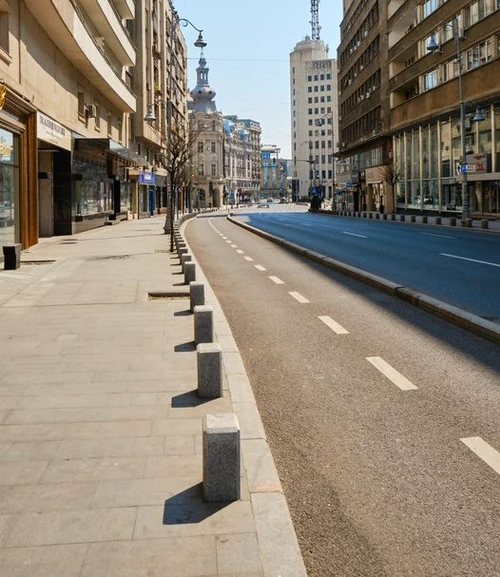13 kilometri de piste de biciclete vor fi construite în București. Foto Facebook/ Nicușor Dan