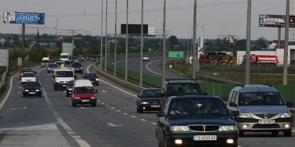 Autostrada Soarelui este aglomerată în special în wekeend.